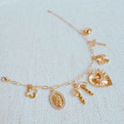 GOLD CHARM BRACELET
